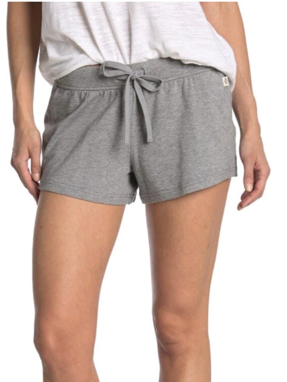 NWT UGG Octavia Cotton Modal Knit Sleep Lounge Pull On Drawstring Shorts Large